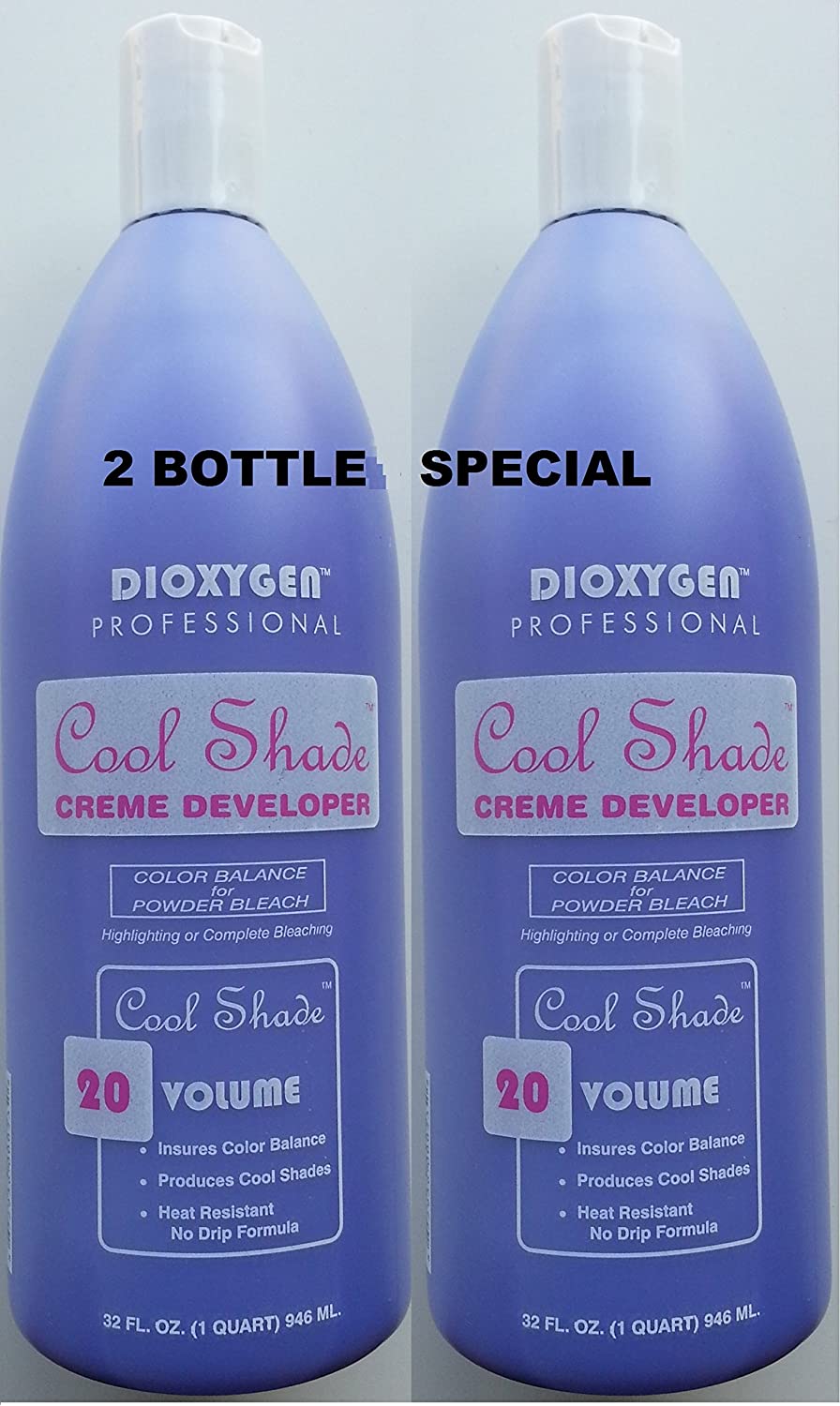 Dioxygen Professional Cool Shade Creme Developer 20 Volume 32 Fl. Oz